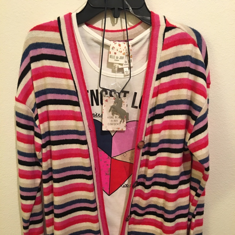 2 piece set w/ unicorn necklace (NEW)